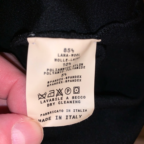 SAINT LAURENT size MED wool scoop neck SWEATER - Picture 6 of 10